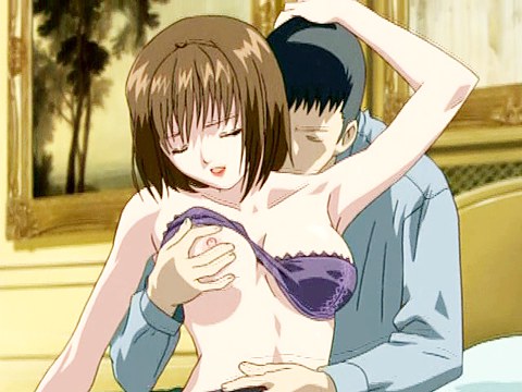 The horny anime whores sex ending up with the cumming 